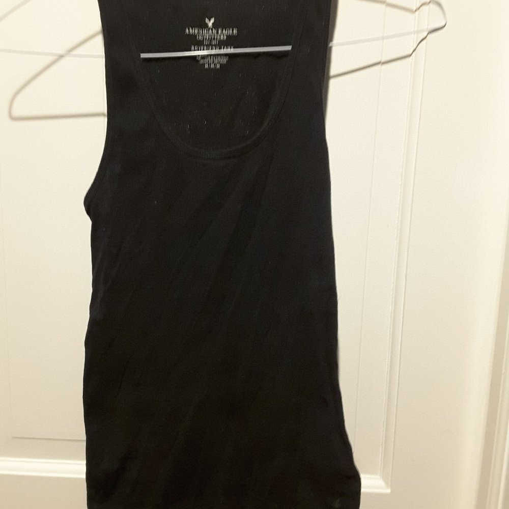 American eagle black tank top soft and sexy medium